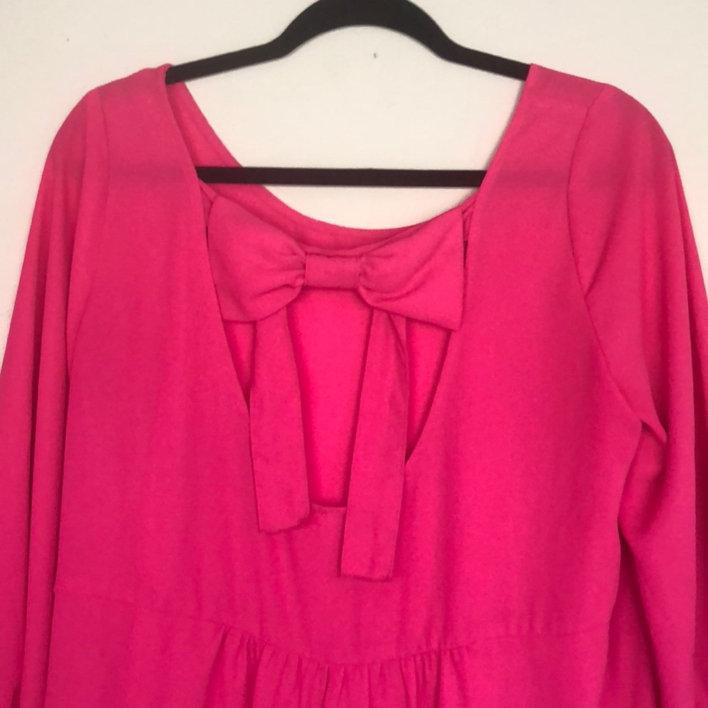Bright Pink Blouse